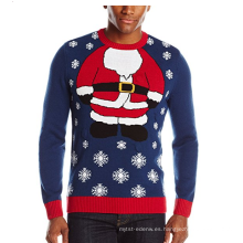 PK1875HX Ugly Christmas Sweater para hombre Santa Light Up